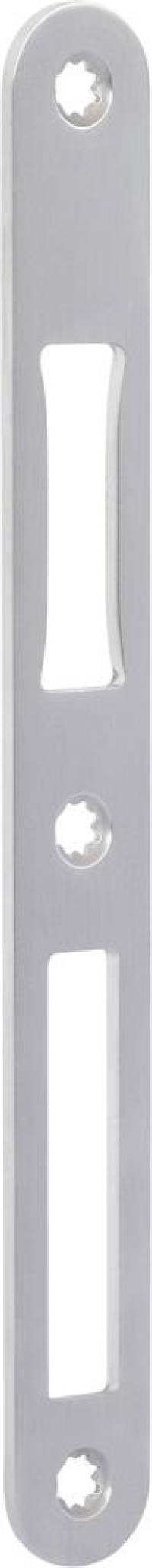 Placa de lovire dreapta pentru tocul usii B90000, rotunjita, 216 x 24 x 3mm, DIN stanga/dreapta, inox, BKS