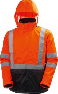 Jachetă Warning shell ALTA mărimea 2XL, portocaliu/cărbune