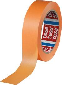 crep tesa 4342 50m x 30mm, crep de precizie portocaliu