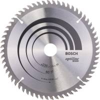 Pânză de ferăstrău circular HM 235x30mm 60Z WZ Bosch Optiline