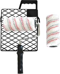 Set role de vopsea 18cm 4 piese 2 role 18cm, maner 8mm, grila 22x26, plus SOPO Nespoli