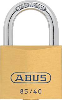 Lacat din alama nr. 85, 40 mm, nivel securitate: 5, cu chei identice, ABUS