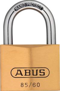 Lacat din alama nr. 85, 60 mm, nivel securitate: 5, cu chei identice, ABUS