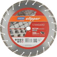 Disc diamantat standard beton turbo Ø300