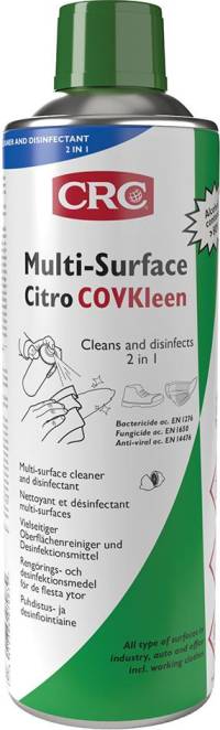 Spray de curățare și dezinfectare CITRO COVKLEEN MULTI-SURFACE 500 ML