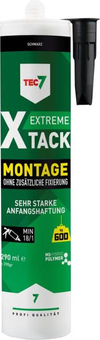 Sigilant X-TACK negru 290 ml