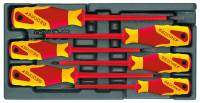 1500 ES-VDE 2170 PZ VDE-Schraubendreher-Satz in 1/3 ES-Modul