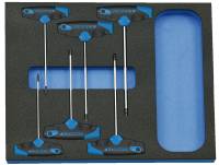 2005 CT2-2142 TX Schraubendreher-Satz in Check-Tool-Modul, 6-teilig