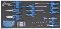 1110 CTB3-02 Werkzeugsortiment in CT-Modul 65-teilig