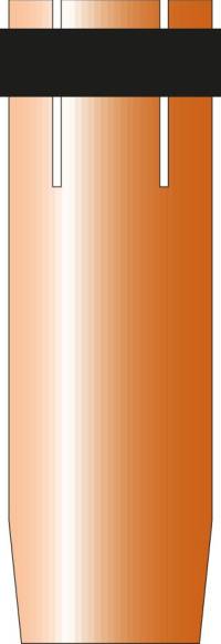 Duza de gaz conica, 16 mm, pentru pistolul de sudura MIG/MAG 400/500