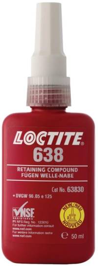 Adeziv pentru rosturi LOCTITE 638 50ml handle
