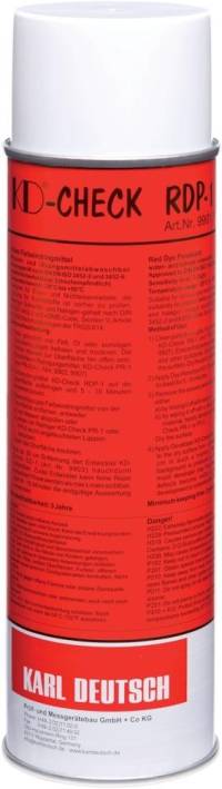 Vopsea spray penetrant 500 ml roșu KD-Check RDP-1