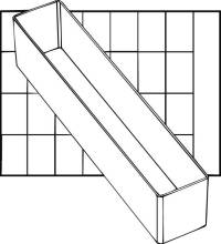 A9-4 inserție de compartiment H47xL39xD218 mm