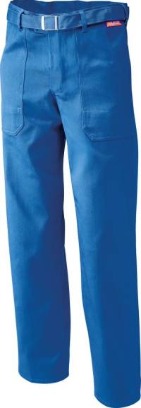 Pantaloni de lucru, BW 290, 100% bumbac, marimea 58, albastru, PLANAM