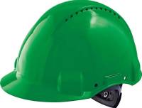 Casca de protectie G3000N, ABS, sistem cu clichet, verde, 3M