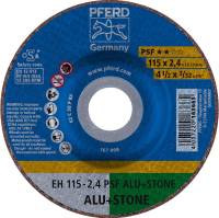 Disc de debit pentru aluminiu si piatra, 115x2,4mm, curbat, horse