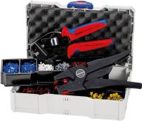 Set sertizare cu papuci de cablu, 1252 piese, Nr.97 90 16, KNIPEX