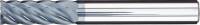 Freza cilindrico-frontala din carbura monobloc, 3.0mm, 4 taisuri, SiTiAl, FORUM