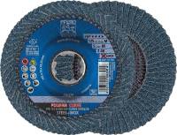 Disc lamelar X-LOCK Z SGP STEELOX pentru otel, inox, 125mm, gran.40, radial, cal