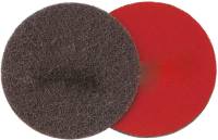 Disc abraziv din fibra textil, cu scai, 115mm, gran. 100, FORUM