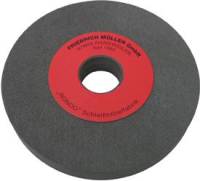 Disc de rectificat, carbura de siliciu, gran.600, 125x25mm, gauge 32mm, duritate MB, ptr rectificarea sculelor ascutite, Müller