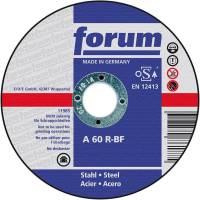 Disc de debitat pentru otel 115x1,0mm, drept, FORUM