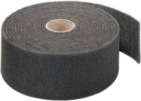 Rola fibra textila abraziva, granulatie 280, 115mm x 10m, fin, negru, FORUM