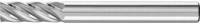 Freza carbura ZYA, forma cilindrica, dantura INOX, 12x25mm, coada 6mm, PFERD