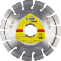 Disc de bit diamantat pentru concrete, materiale de constructie, 125x2,4mm, gran.lingspor