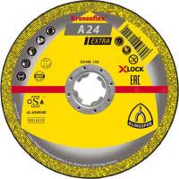 Disc de bit X-LOCK ptr metal, 125x2.5mm, curbat, Klingspor