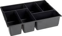 Compartmentare piese mici pentru L-BOXX 136 si LS BOXX, 315x405x97mm, 6 compartimente