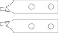 E-8000 A 41 EL Ersatzspitzen-Paar, gewinkelt, Ø 3,2 mm