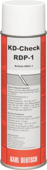 Farbeindringmittel-Spray 500ml rot KD-Check RDP-1