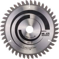 Pânză de ferăstrău circular HM 160x2,4x20mm Z42 TF-BoschExpert MultiMatrial