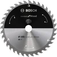 Pânză de ferăstrău circular HM 165x1,5/1x20 Z 36 Bosch