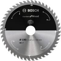 Pânză de ferăstrău circular HM 190x1,6/1,1x30 Z48 Bosch