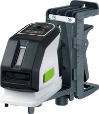 Nivela laser cu linii incrucisate MasterCross-Laser 2GP, 60m, verde, cu acumulatori, IP54, LASERLINER